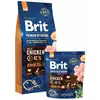 Brit Aliment Pour Chien Senior Premium Nature S+m Au Poulet Maïs Et Pomme 15kg
