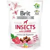 Brit Care Crunchy Cracker, insectes, agneau et framboise - 200 g