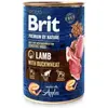 6x 400g Premium by Nature agneau avec sarrasin Brit nourriture humide pour chiens