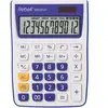 REBELL Calculatrice de re-Calculatrice sdc912vl sdc912, 12 chiffres pour le bureau et la maison, Dual Fonctionnement, Violet