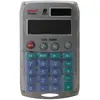 Rebel 77234A Calculatrice de poche 8 chiffres solaire/pile Argent