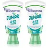 Sensodyne Pronamel Junior dentifrice pour enfants 6-12 Years 2x50 ml