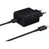 Samsung Chargeur Mural Usb-a Et Usb-c Ep-ta845ebe + Ep-dw767jbe 45w Tr...