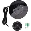 ALLAUVE Panneau Solaire 10w 5v Étanche, Forme Ronde Pour Caméra De Séc...