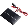 FLAMMKRAFT Panneau Solaire Portable 0.6w 6v En Polysilicium Pour Charg...