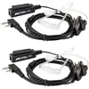 Retevis Oreillette Talkie Walkie 2 Pin Tube Acoustique Casque Compatib...