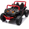 BENEO Voiture électrique UTV Small 12V, noir, propulsion arrière, batt...