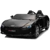 BENEO Voiture électrique enfants 24V 2 places Audi R8 SPYDER, noir, Le...