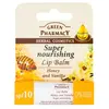 Green Pharmacy Honey Lip Balm baume à lèvres nourrissant SPF 10 sans s...
