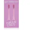 Hello Coco Electric Toothbrush Heads Pink têtes de remplacement pour b...