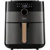Arzum - AR2074-B Friteuse à air chaud 6 l fonction minuteur, protection contre la surchauffe cuivre, noir