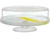 Dôme à gâteaux transparent base jaune Pigmento - Nude Glass