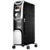 Radiateur à bain d'huile 2000w noir - beko - rho8122t
