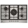 Plaque Gaz Beko HIAW75225SL 1W 5 Foyers Gaz Acier inoxydable Inox