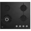 Beko - table de cuisson gaz 60cm 4 feux noir  hilw64322s - HILW64322S