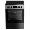 Cuisinière vitrocéramique 60 cm BEKO CUV6732XG