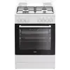 Cuisinière gaz BEKO FBE62011WC