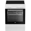Cuisinière vitrocéramique Beko FBE67100GWS 72 L