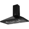 Hotte Murale Décorative 90 Cm Leisure H901pkf Inox Noir Led 600 M³/h