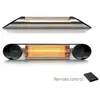 Veito Blade Mini - Zilver - Elektrische Carbon Infrarood Kachel - Terr...