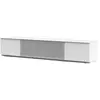 Meuble TV SONOROUS Studio STA 200 Blanc Porte metal