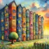 Puzzle 1023 pièces : Booktown