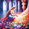 Magnolia Puzzle 1023 pièces : Autel fleuri - Édition Spéciale Elif Hurdogan