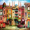 Magnolia Puzzle 1023 pièces : Place de Tbilissi - Édition Spéciale David Martiashvili