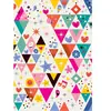 Puzzle 1000 pièces : Triangles amusants