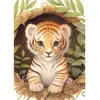 Yazz Puzzle 1000 pièces : Tigre mignon