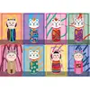 Yazz Puzzle 1000 pièces : Maneki Kokeshi