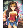 Magnolia Puzzle 1000 pièces : Wonder Woman - Romi Lerda - Edition Spéciale