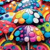 Yazz Puzzle 1023 pièces : Parapluie coloré