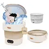 UVERBON Mini machine à laver pliable 15L 22W portable 2 en 1 3 modes d...