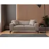 MENZZO Atelier del Sofa - Canapé 2 places Petra 2 fauve - 163x86x69 cm OS