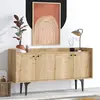 MENZZO Cotecosy - calicosy - Buffet 4 portes décor chêne saphir L150 cm - Navi