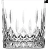 Mioli - 6 Verres à whisky transparents - 330ml OS