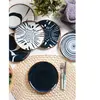 Hermia Concept - 6 Assiettes à dessert en Porcelaine multicolore T.U