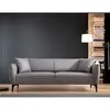 Atelier del Sofa - Canapé 3 places Belissimo gris - 220x67x95 cm T.U