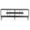 Cotecosy - Meuble tv design 120cm Lycon Gris foncé