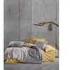 Parure de lit coton ranforcé 3 pièces - Gris