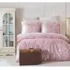 Parure de lit coton renforcé 3 pièces - Rose