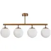 SPLENDOUR LIGHTING Opviq - Plafonnier Fazli doré vintage - 70x15x35 cm T.U
