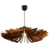 MENZZO Suspension Topanga D52cm Bois foncé