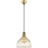 SHEEN LIGHTING Suspension lampe filaire MENZZO - Nidis - Métal Or - E27 - Intérieur