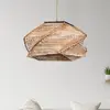 Hanah Home Suspension en bois style exotique Phong