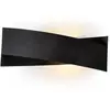 SPLENDOUR LIGHTING Cotecosy - Applique murale Hoslin L35xH11cm Métal Noir