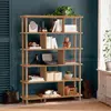 HANNAH HOME Wooden Art - Bibliothèque Meta  pin atlantique - 120x168.5x28 cm T.U