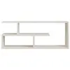 Hanah Home Meuble tv moderne Merleau Blanc