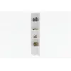 Cotecosy - Etagères bibliothèque d'angle Igora L25xH160cm Blanc